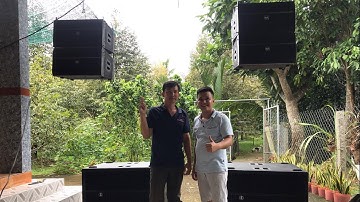 Test dàn loa Array 30 đơn theo cách CÓ 1 KHÔNG 2 chỉ có ở ĐMAT || Khi treo loa Array âm thanh sẽ NTN