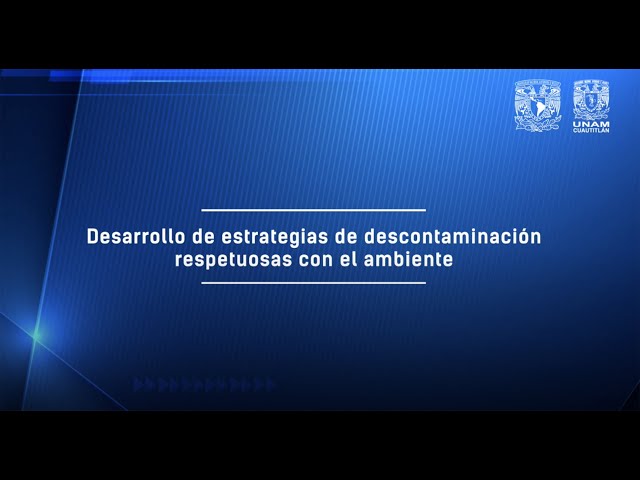 Desarrollo de estrategias de descontaminación respetuosas con el ambiente