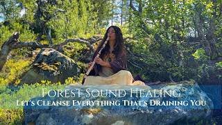 Cleanse Everything That's Draining You | 432 Hz Forest Medicine Sound Healing | Grounding Energy