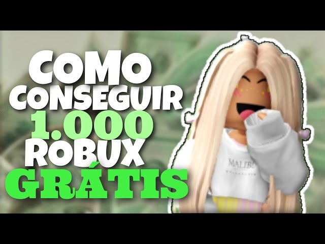 COMO CONSEGUIR ATÉ 1.000 ROBUX DE GRAÇA NO ROBLOX 2023 