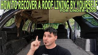 Don’t Pay a Shop! DIY Roof Lining Repair Made Easy