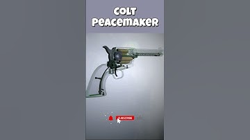 How Does the Colt Peacemaker Work? | REVOLVER 3D Gun Mechanism Animation #REVOLVER