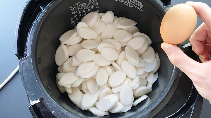 떡국이랑 계란을 밥통에 넣어 보세요, 집안 사람들이 모두 놀랍니다