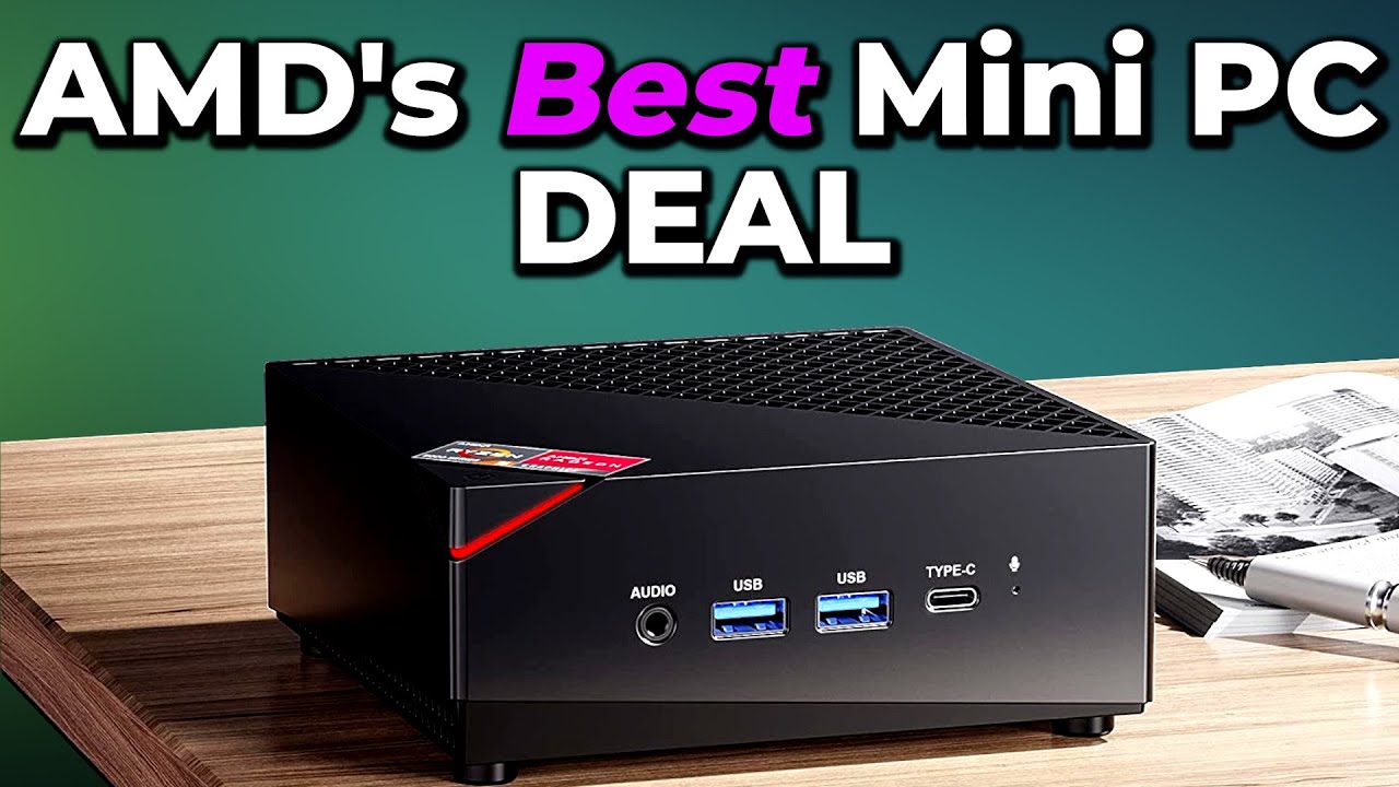 AMD's BEST Mini PC DEAL 2023 ACEMAGICIAN Dual LAN Mini PC AMD Ryzen 5
