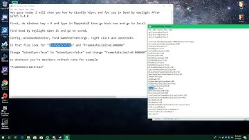 How to Disable VSync and fps cap in Dead By Daylight After patch 4.2.2 (Still Working)