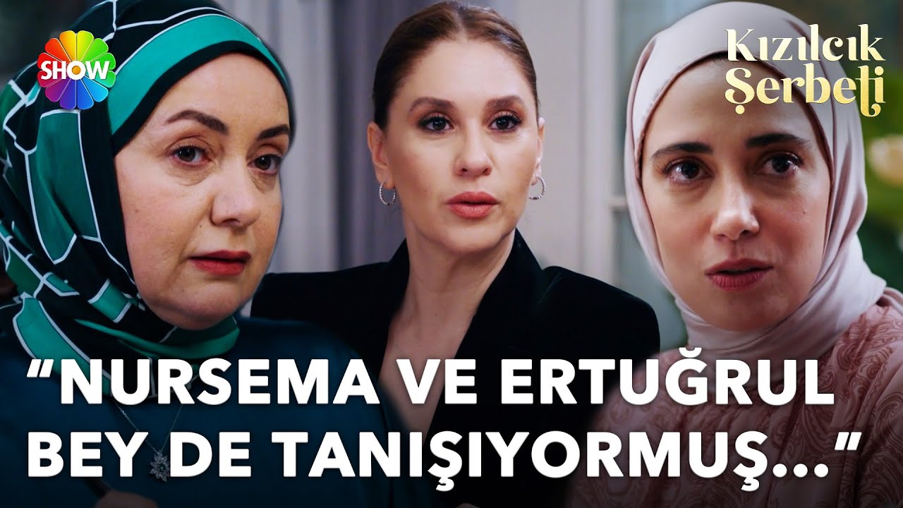 Kıvılcım, Ertuğrul ve Nursema'nın daha önce tanıştığını öğreniyor! | Kızılcık Şerbeti 46. Bölüm