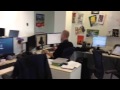 Teaser video of the Leap motion based video kiosk for Laval