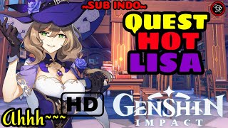 Best Quest Hot Lisa in Library Ahh Ahh - Story Genshin Impact