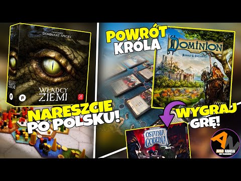 PLANSZÓWKOWE NEWSY#48 (ARKANA MAGII, DOMINION, DOMINANT SPECIES, WYSTRZAŁOWE KATAPULTY, EKOSYSTEM..)