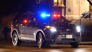 *RARE* Vancouver Police Unmarked Supervisor Responding