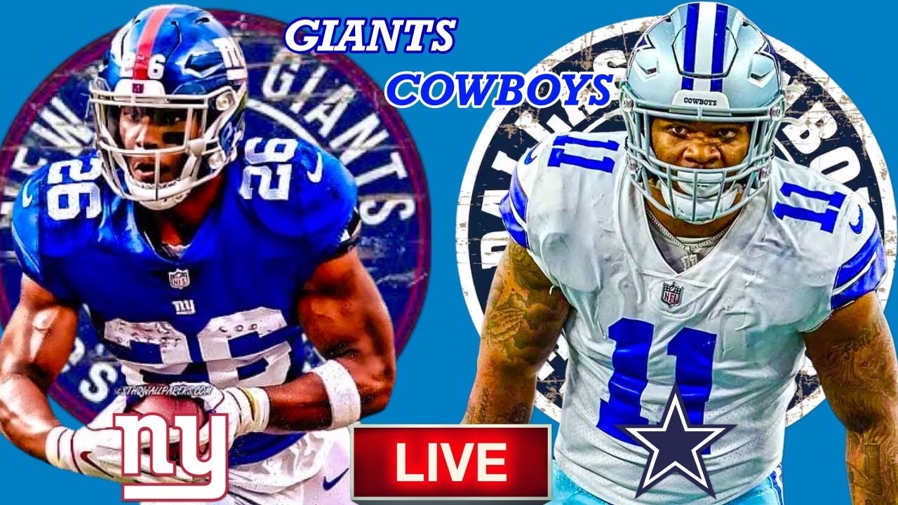 🏈 Giants VS Cowboys ULTIMATE Live Stream Reaction With Cowboys