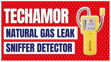 Techamor Y201 Portable Methane Propane Combustible Natural Gas Leak Sniffer Detector