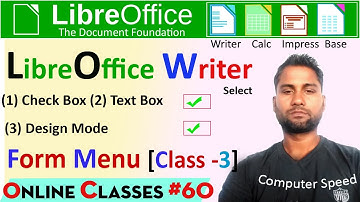 writer form | libreoffice form | writer check box | libreoffice kya hai | form in writer | vk sir|