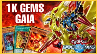 1000 GEMS F2P GAIA - 1x RISE OF GAIA EX New Structure Deck! [Yu-Gi-Oh Duel Links]