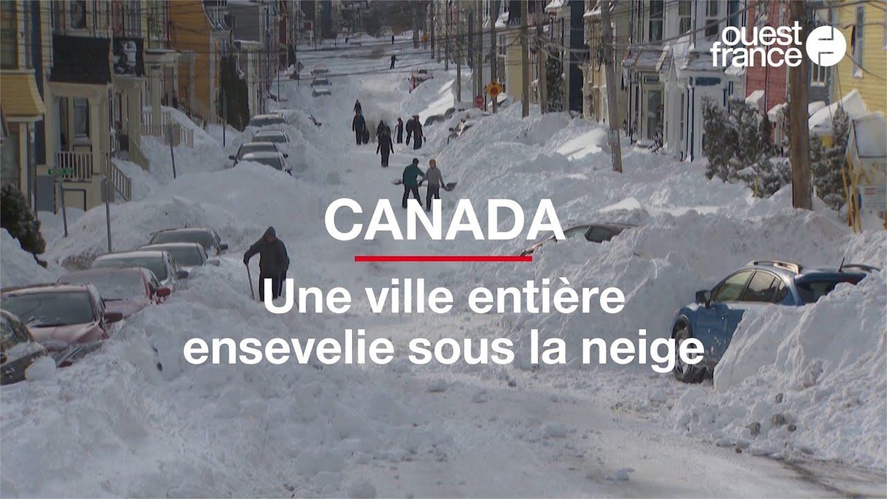 Un Blizzard Enseveli Une Ville Entiere Sous La Neige Au Canada Youtube Un Blizzard Enseveli Une Ville Entiere Sous La Neige Au Canada Youtube