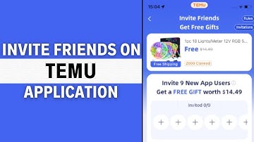 How to Invite Friends on Temu App in 2024! (Full Guide)