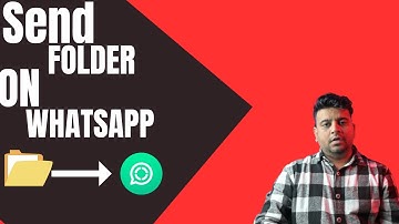 How To Send Folder on Whatsapp | Techify Geek |