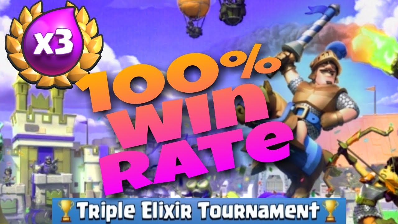 Best Deck for Triple Elixir Tournament 2021, triple elixir deck, triple eli...