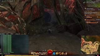 How to get to the Subterranean Lake point of interest in GW2
