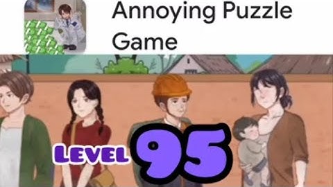 Annoying puzzle game level 95 drive away fake beggars  gameplay walkthrough #youtube #video