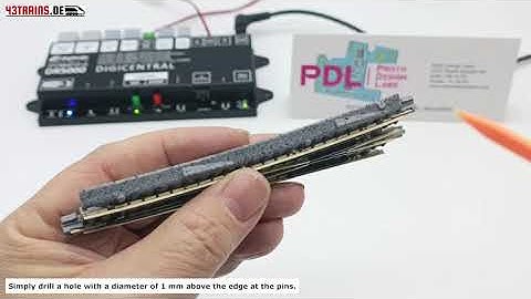 DCC Weichendecoder Proto Design Labs - Tipp Programmierzugang - Kato Spur N Weiche #4