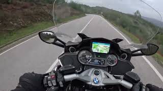 BMW K1600 mountain road