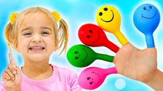 Alice Learns Colors Using Funny Balloons