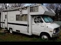 SOLD-$500-For Sale 1974 Dodge RV-Camper-Midas - 28 Foot