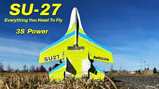 SU27 is Great For Beginners! Super Fast on 3S Power!