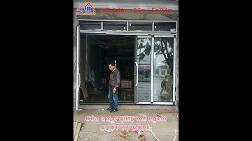 CỬA TRƯỢT QUAY MỞ NGOÀI - CHỐT TỰ ĐỘNG |winupvietnam