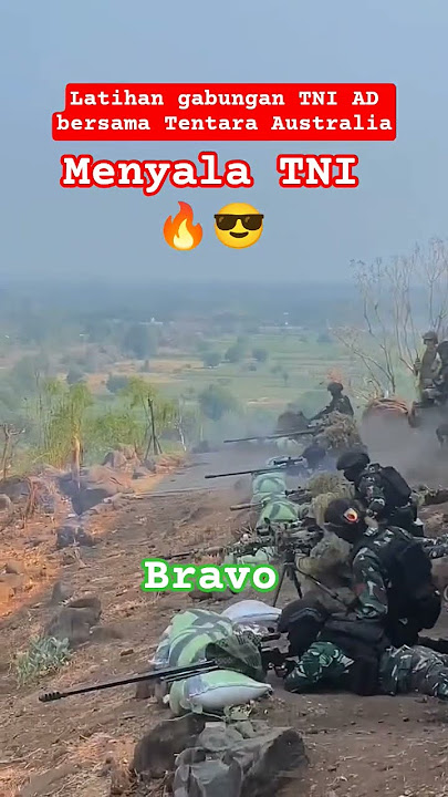latihan gabungan TNI dan tentara Australia #tni #army #tnial #military #tniau #tniad #australia