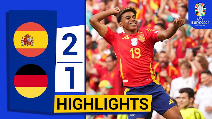 ⚫🔴 Spain vs Germany (2-1) | All Goals & Extended Highlights | UEFA EURO 2024