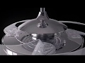 3d led ceiling fan animation