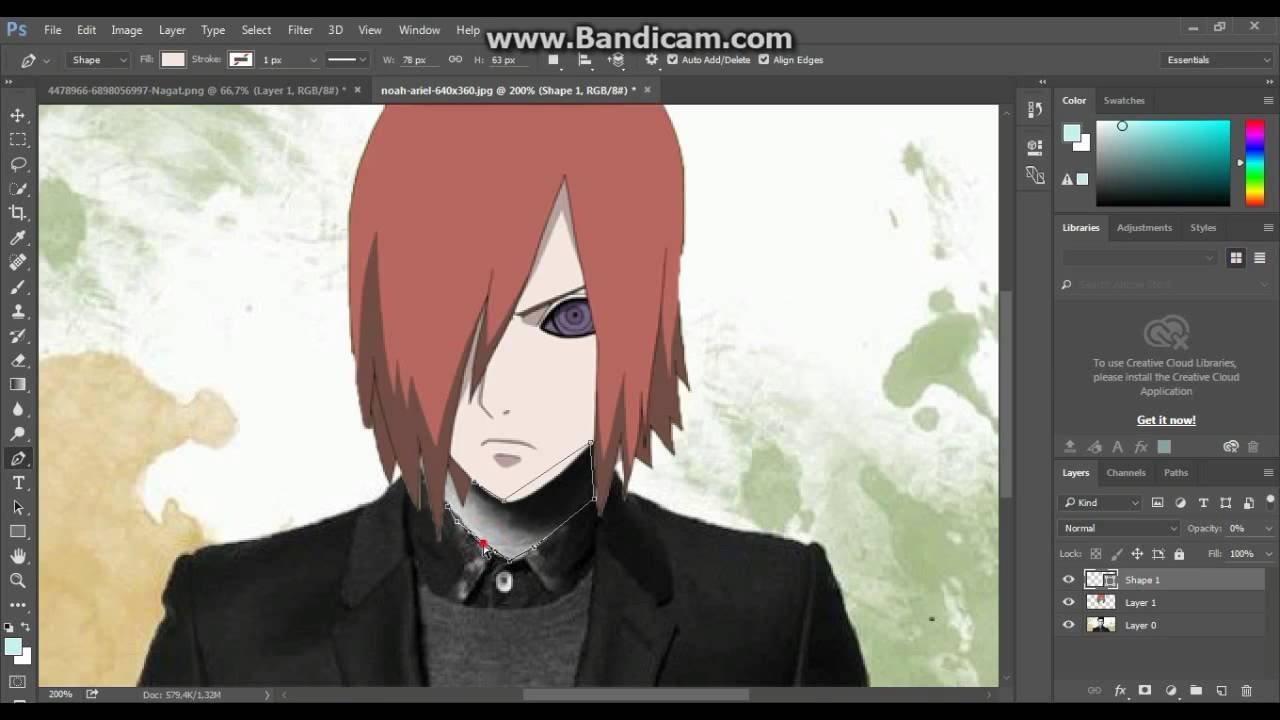 Cara Membuat Muka Menjadi Kartun Anime Di Photoshop YouTube