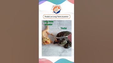 Trader vs Long Term Investor trading and investing  mindset and strategy to risk management