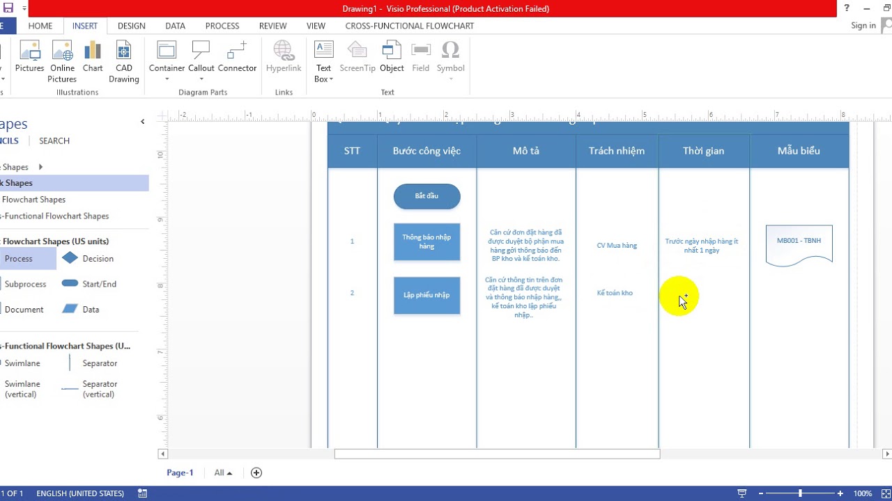 Visio là một công cụ mạnh mẽ để tạo lưu đồ quy trình. Với Visio, bạn có thể tạo ra các sơ đồ đẹp mắt để trình bày các quy trình phức tạp một cách dễ hiểu hơn. Lưu đồ quy trình trực quan và đầy đủ chi tiết sẽ giúp bạn hiểu rõ quá trình làm việc của một hệ thống, từ đó đưa ra những quyết định đúng đắn cho công việc của mình.