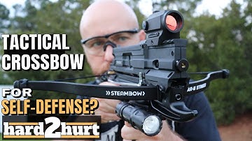 Testing the AR-6 Tactical Repeating Crossbow: Accuracy, Range and Stopping Power! (Bonus: Tomahawk!)