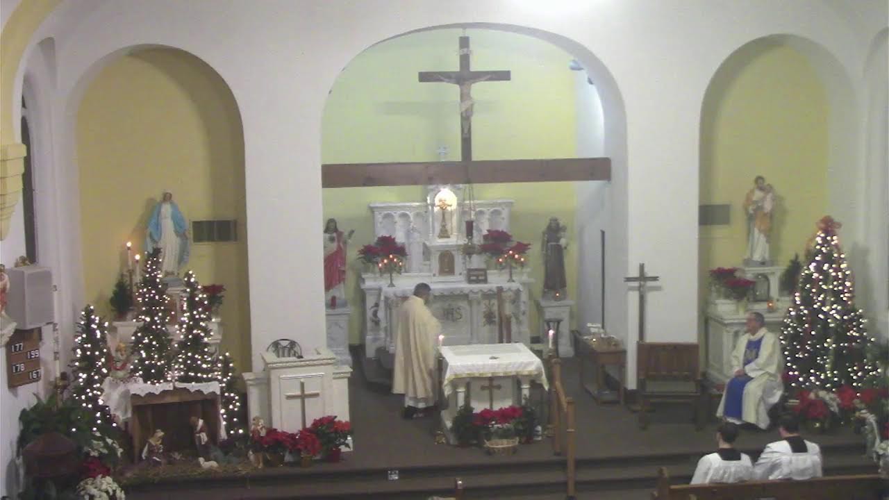 St. Mary Catholic Church, Kouts IN  Dec. 24, 2025 Christmas Eve Mass