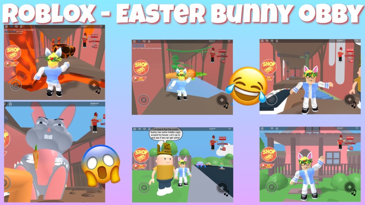 Can I Escape The Easter Bunny Escape The Easter Bunny Obby Roblox Youtube - escape easter bunny obby roblox