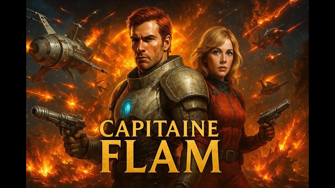 Capitaine Flam Remix 2026 - Version Électro Synthwave  #electronicmusic #edm