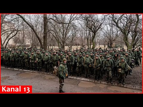 Russian soldiers refuses to comply with command order