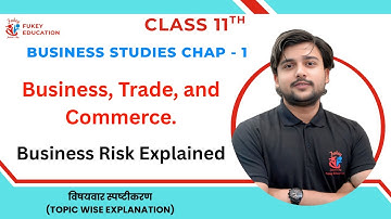 Business Risk Explained | Class 11 Business Studies Chapter 1 Meaning, Types, Nature & Causes 2025