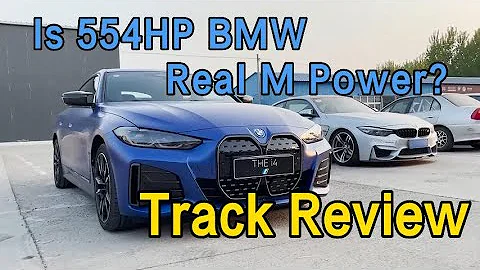 Is EV M Faster Than Real M Power? - BMW i4 M50 Track Review
