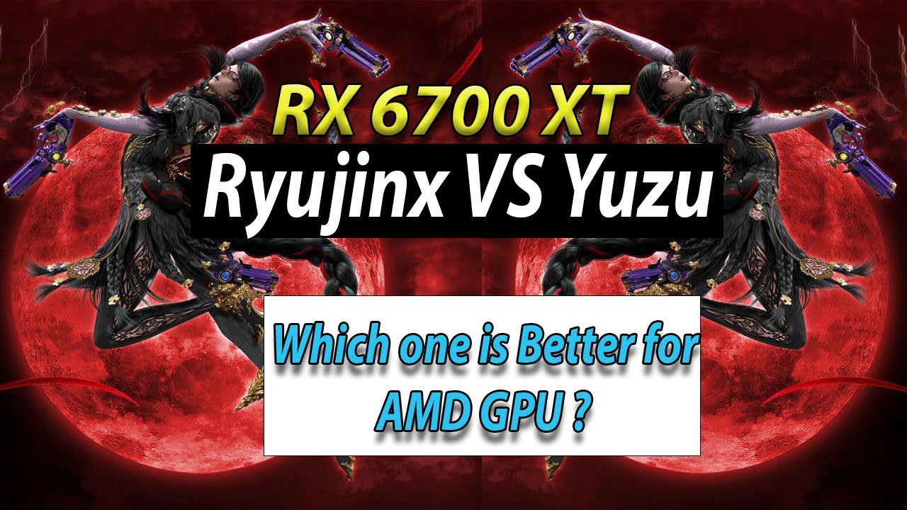 Bayonetta 3 - Yuzu VS Ryujinx Emulator - RTX 2060 + I5 10400F (4K