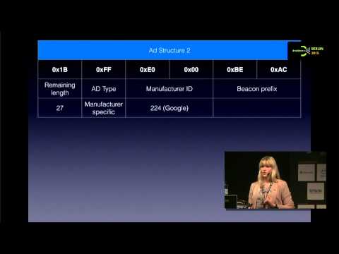 #droidconDE 2015: Kseniia Shumelchyk – Android iBeacon development and wearables integration