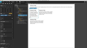 PINEGROW 부트스트랩 레이아웃 설정하기