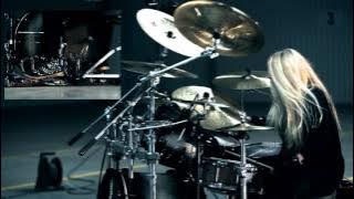 Beata Polak - drum cam - WOLF SPIDER 'Sense of Life' - instrumental (2015)