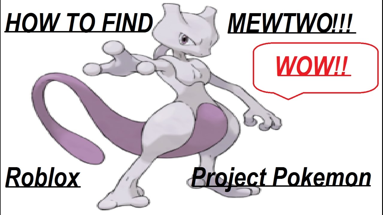 Roblox Project Pokemon How To Find Mewtwo Youtube - how to find mewtwo easily project pokemon roblox