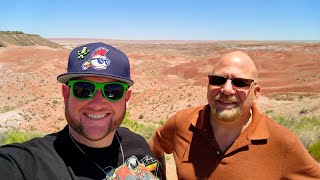 ROUTE 66 Gallup, NM To Petrified Forest, AZ | DAY 20 Painted Desert Inn &amp; Abandoned Ft Courage!