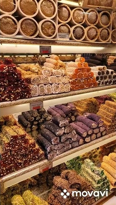 Магазин восточных сладостей в Стамбуле #shorts - YouTube